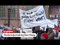 TERUGKIJKEN: Manifestatie onderwijsstaking in Den Haag