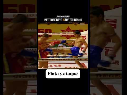 Finta + ataque #muaythai #mma #deportesdecontacto #artesmarciales #boxing