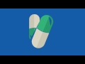 Pharmacy Capsule Blue Screen - Green Screen Footage