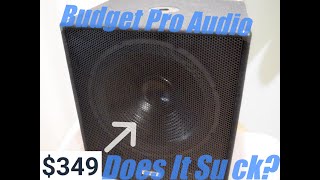 Vonyx SWA18 Subwoofer! Is Budget Gonna Cut It?