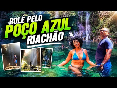 Chegamos no poço azul Riachão Maranhão.  