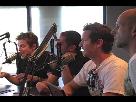 Sugar Ray hangs out with Y101 in the studio