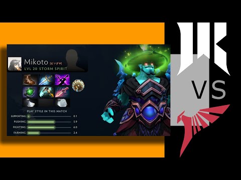 DotaHisWay - Mikoto Storm Spirit - Shopify Rebellion VS Talon - Riyadh Masters 2023