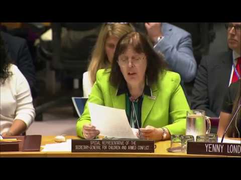 UN Expert on Children and Armed Conflict Briefs Security Council