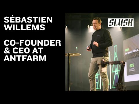 Sébastien Willems, Co-founder & CEO, Antfarm | Slush 2025