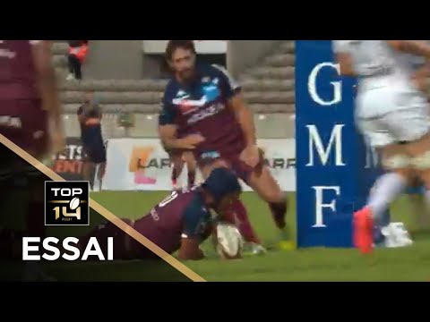 TOP 14 - Essai d'UJ SEUTENI (UBB) - Bordeaux-Bègles - Toulouse - J26 - Saison 2020/2021
