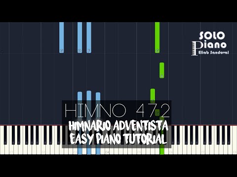 HIMNO 472 - Jesús, mi guía es | Easy Piano Tutorial + Partitura