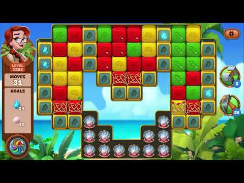 Lost Island Blast Adventure Level 2285 NO BOOSTERS - A S GAMING ✔️