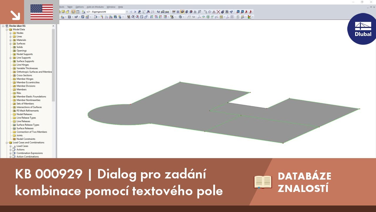 KB 000929 | Dialog pro zadání kombinace pomocí textového pole