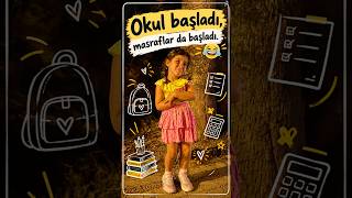 Çocuk Okula Başlıyor, Veli Neden Küçülüyor? 😂 #zihinselgezgin #okullaraçılıyor #