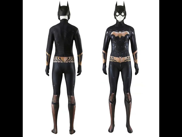 Vídeo relacionado con Rubies Disfraz de Batgirl GMK Deluxe para mujer, Jumpsuit, capa, guantes y máscara. Oficial DC Comics, para Carnaval, Navidad, Cumpleaños, Fiestas y Halloween.703123