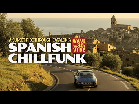 SPANISH CHILL FUNK | A Sunset Ride through Catalonia – 80s Golden Hour Grooves