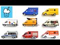 Siku Vehicles Trucks Vans collection with Food Truck Delivery Truck Broadcast Van