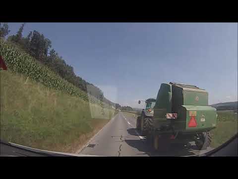 Streckenvideo Bahnersatz Nebikon - Sursee 2020 Rottal Auto AG