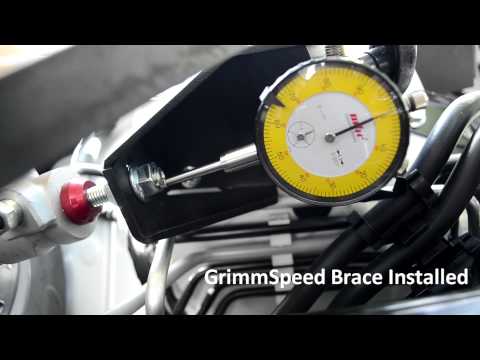 GrimmSpeed - BRZ/FR-S Master Cylinder Brace Testing