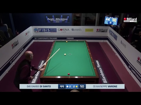 Di Santo Davide VS Varone Giuseppe - 20° Campionato Italiano Firenze