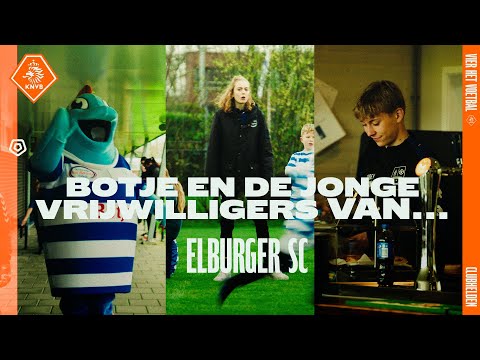𝗕𝗢𝗧𝗝𝗘 en de 𝗝𝗢𝗡𝗚𝗘 𝗩𝗥𝗜𝗝𝗪𝗜𝗟𝗟𝗜𝗚𝗘𝗥𝗦 van Elburger SC 💙🙌  I CLUBHELDEN🎙️