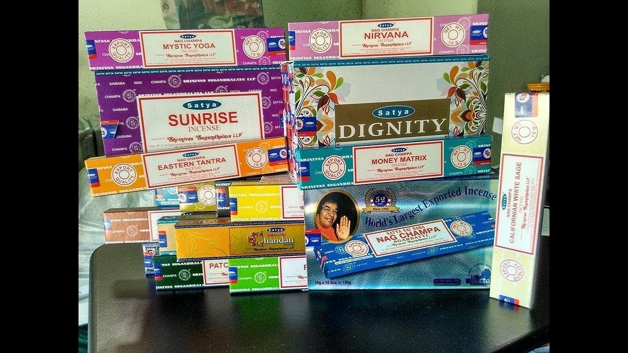 Incenso Nag Champa Satya Aromas Inigualáveis
