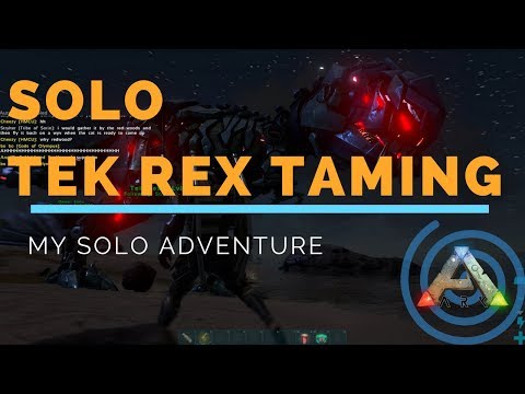 Ark Tek Rex Taming: Gotta Catch Them All