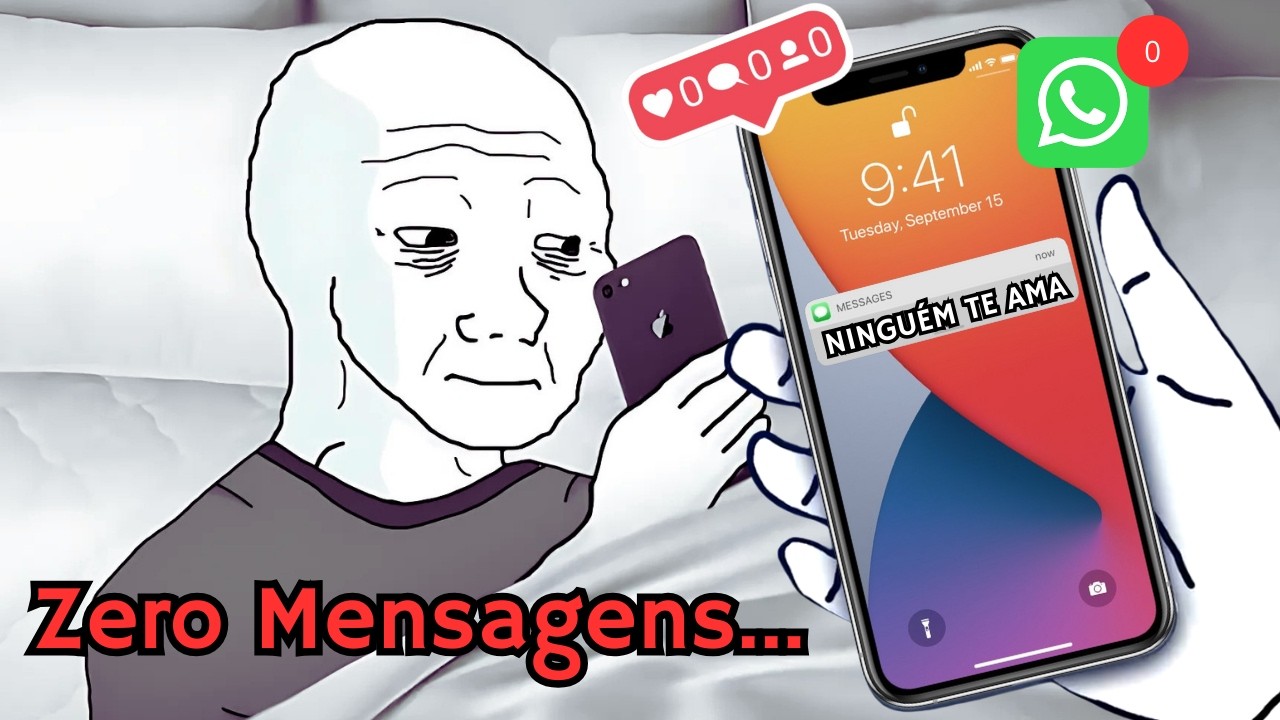Ninguém te manda mensagem primeiro ? VEJA ISSO