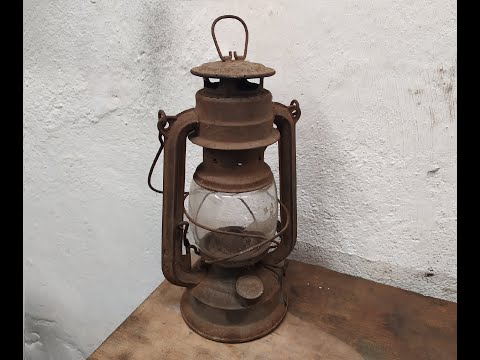 1951s German Oil Lamp - Restoration