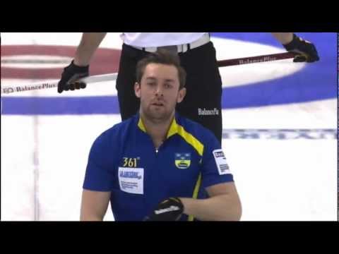 CURLING: WMCC 2012 - D13 - SWE vs CAN - HIGHLIGHTS