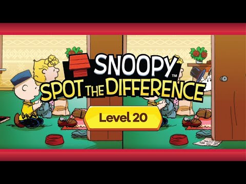 Snoopy Spot the Difference | Episode 1 | Level 20 | Boss