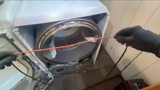 GE Dryer GTD33ASK0WW Won’t Spin — Belt Replacement (9 Minutes)