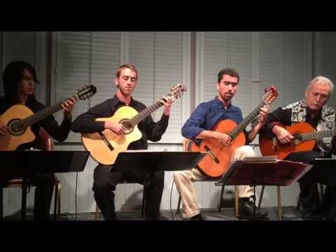 Jaime Cordoba - Danza Del Viento - Classical Guitar Quartet