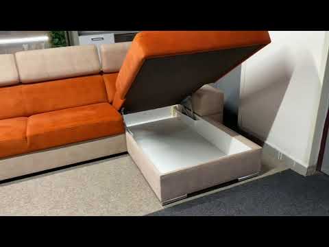 Rohová sedací souprava do U, MODULO V