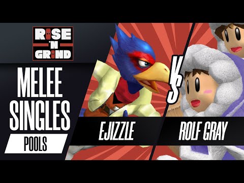 EJizzle (Falco/Captain Falcon/Fox) vs Rolf Gray (Ice Climbers) - Melee Singles Pools - Rise N Gr