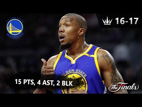 David West Full Highlights at San Antonio - 15 Pts, 4 Ast, 2 Blk [03.29.2017]