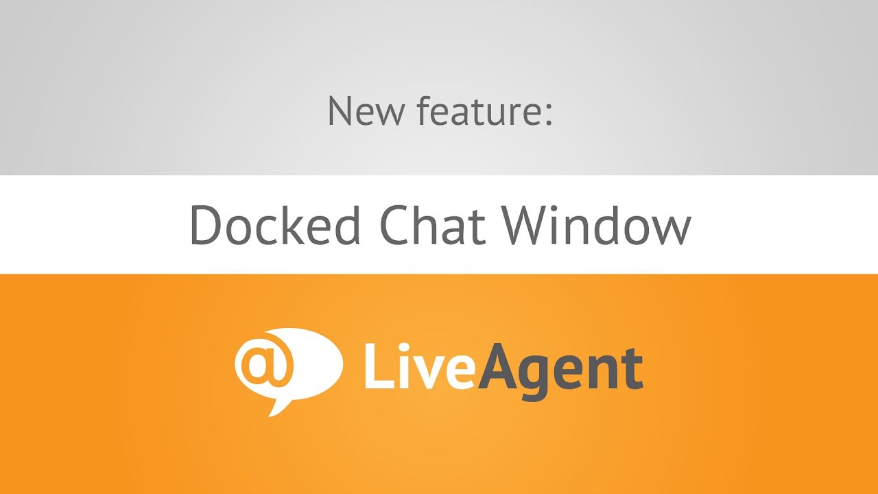 Thumbnail for Закрепленное окно чата LiveAgent