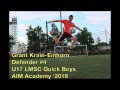 Grant Krain-Einhorn- Soccer Reel