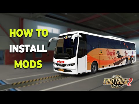 How to Install mods in ETS2/ATS | Easiest way 2025