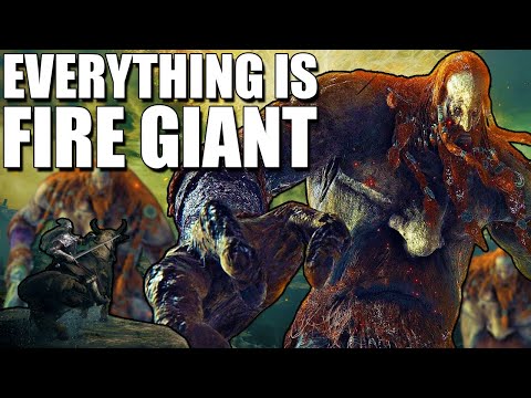 Can I Beat Elden Ring When Everything Is Fire Giant?