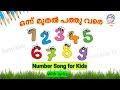 Numbers Song Malayalam Onnenu Chollumbol സംഖ്യാ ഗാനം Action Song For Children Ma