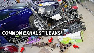 HYUNDAI SONATA EXHAUST LEAK FIX, COMMON EXHAUST LEAK