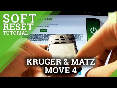 Remove Battery KRUGER & MATZ Move 4 - Soft Reset