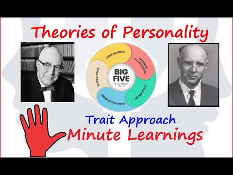 Theories of Personality Psychology - Trait Approach      -    Learn Psychology in 5 Minutes
