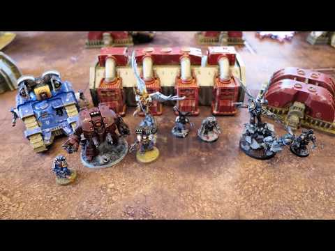 Warhammer 30k - Battlereport 317 - Iron Hands & Ravenguard vs. Ultramarines & Bloodangels