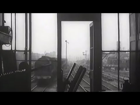 Vintage railway film - Night Mail - 1936