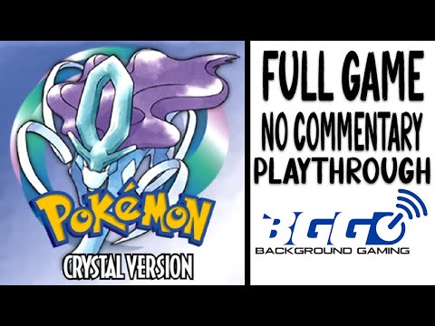 Pokemon Crystal Part 1 of 3 - Longplay - No Commentary