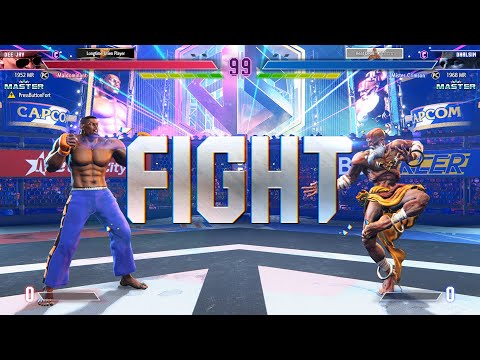 SF6 Maldominant (DeeJay) VS (Dhalsim) Mister Crimson