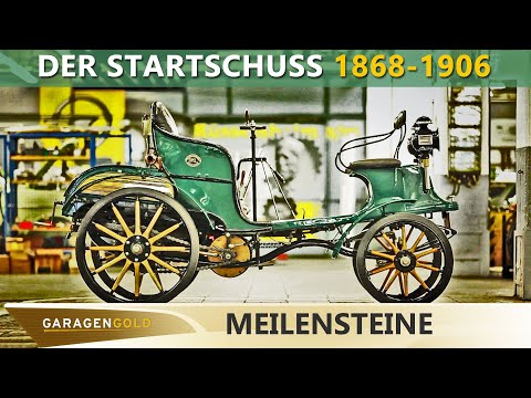 Milestones - 1868 - 1906 - The History of the Automobile - How It All Began | Garage Gold