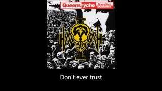 Queensryche - The Needle Lies (Lyrics)