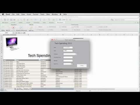 Excel - What is a UserForm?