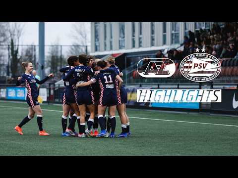 Highlights | Drie punten in Alkmaar na sterke comeback van PSV Vrouwen! ❤️‍🔥