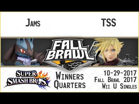 Fall Brawl 2017: Jams (Lucario) vs. TSS (Cloud) - SSB4 Singles Winners Quarters