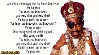 Slick Rick - Hey Young World (Lyrics)